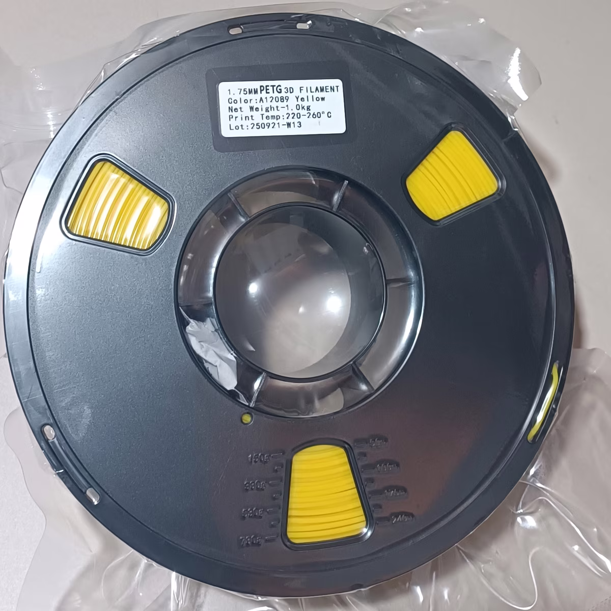 Filamento CLOSIN PETG Amarelo 1kg