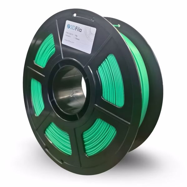 Filamento 3DFILA PLA VERDE GRAMA 1kg