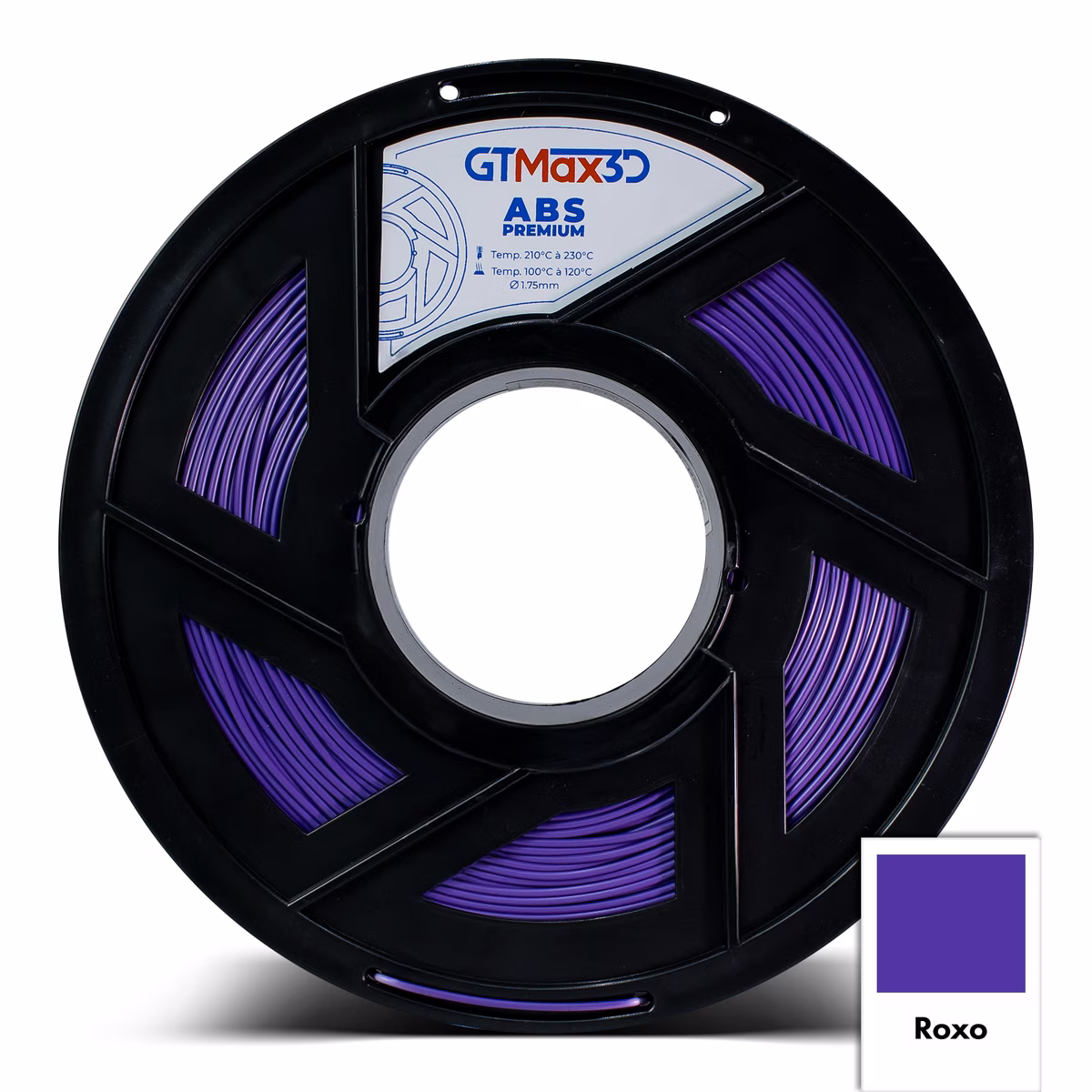 Filamento GTMAX3D ABS ROXO 1kg