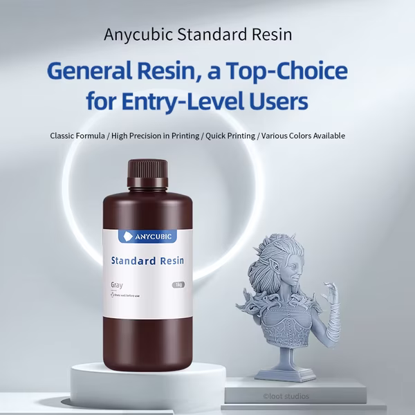 Resina UV 405nm Anycubic 1kg branco